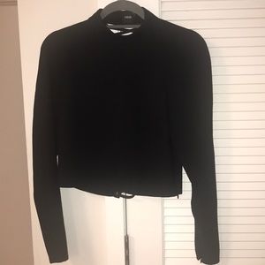 ASOS Open Back Cropped Sweater with Corset details